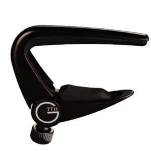 G7th Capo Newport 6string acoustic black