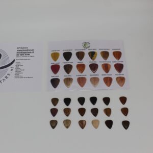 Timbertones plectrums hout (per stuk)