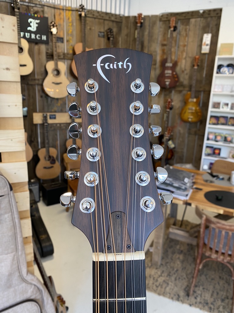 Faith Naked Venus 12 string incl fishman isys pick-up - Afbeelding 2