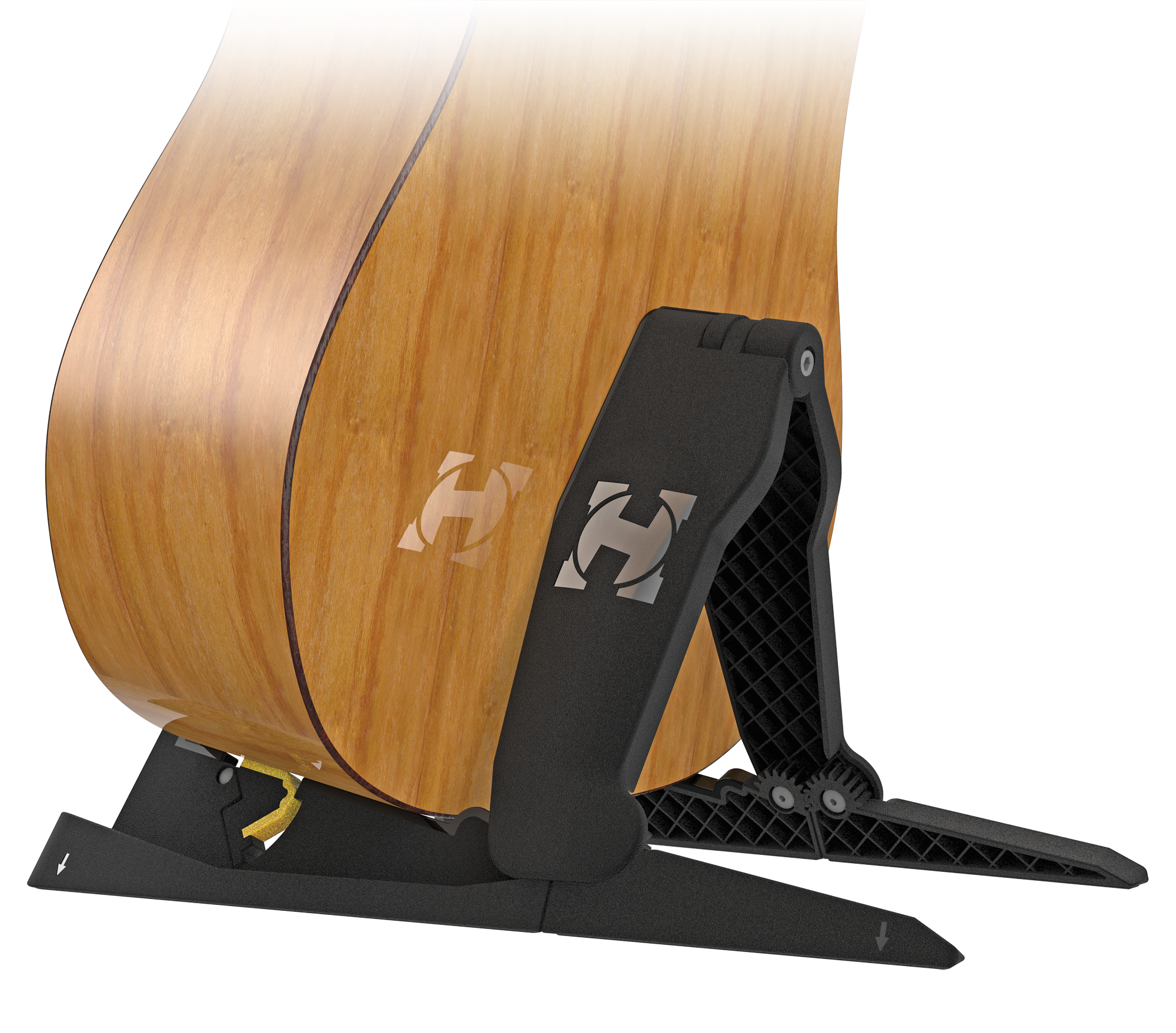 Hercules HCGS-200B Guitar Stand opvouwbaar - Afbeelding 4