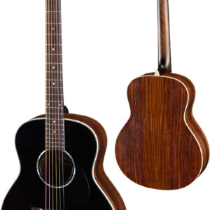 Eastman PCH2-TG black travel guitar
