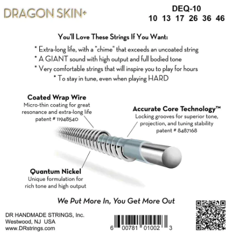 DR Strings DEQ-10/46 - Afbeelding 2