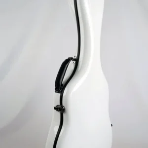 Gitaar Koffer van Glasvezel – Mat Wit (concertgitaar)
