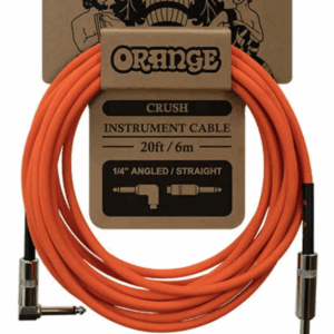 Orange gitaarkabel 6m angled/straight