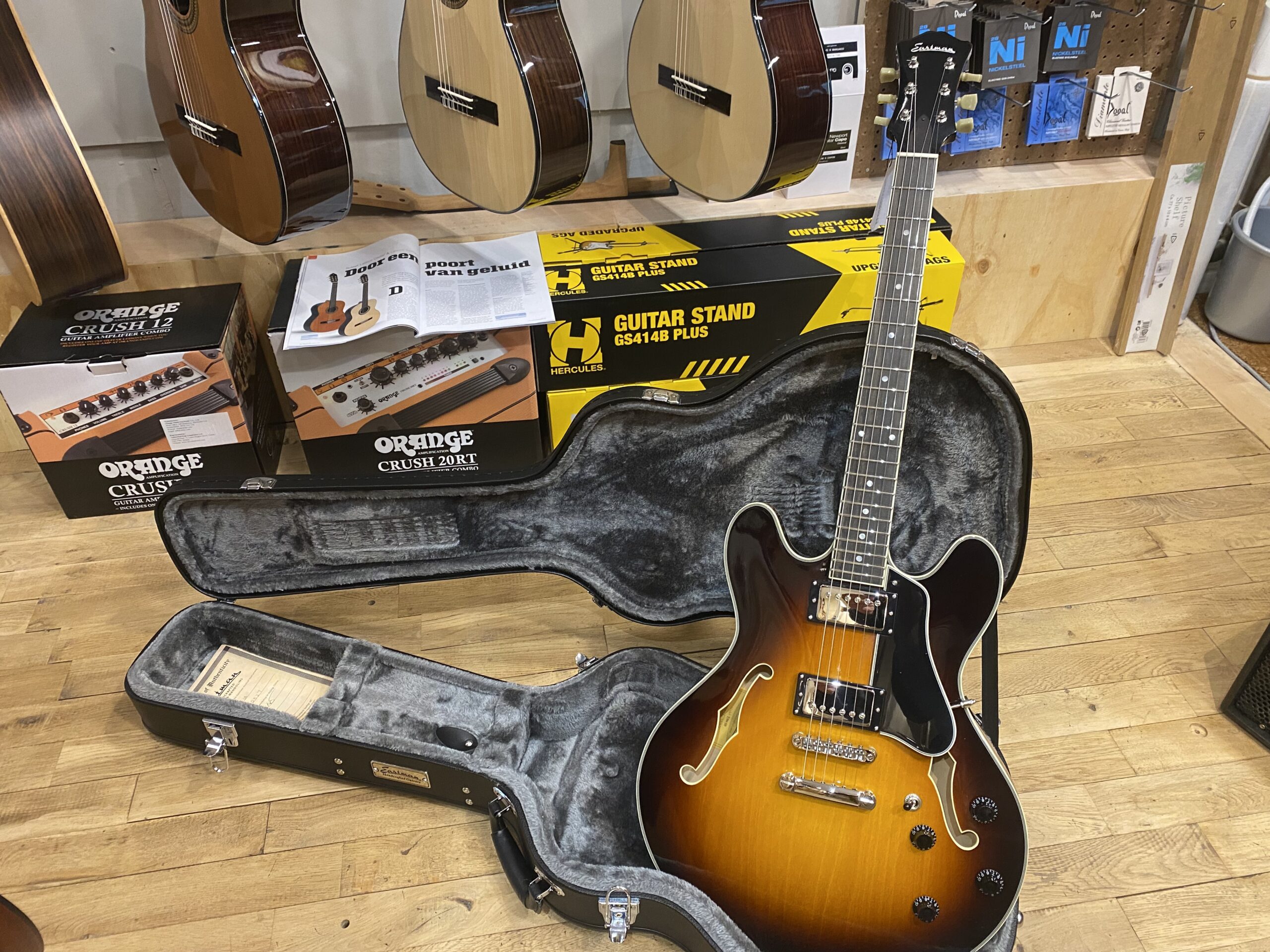 Eastman T386 Kent Armstrong SunBurst - Afbeelding 4